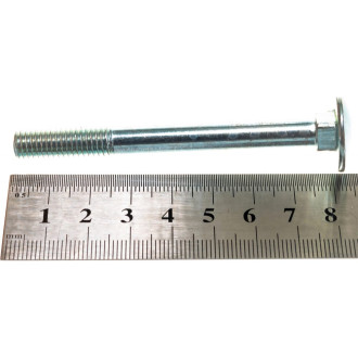 Мебельный болт МЕТИЗНЫЙ ДВОР 8x80 DIN603 (50 шт.)