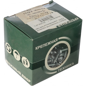 Оцинкованный шуруп МЕТИЗНЫЙ ДВОР 4,8x22 DIN7981 (250 шт.)