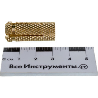 Забивной латунный анкер МЕТИЗНЫЙ ДВОР M10/12x35 (50 шт.)