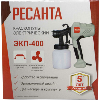Электрический краскопульт Ресанта ЭКП-400