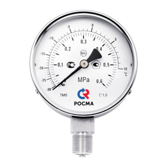 Аммиачный мановакуумметр РОСМА ТМВ-511Р.00 NH3