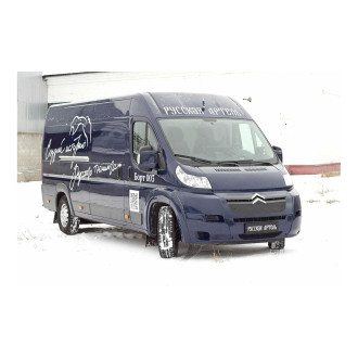 Зимняя заглушка решетки радиатора для Citroen Jumper 2006-2013 (250 кузов) Русская Артель ZRCJ-052102