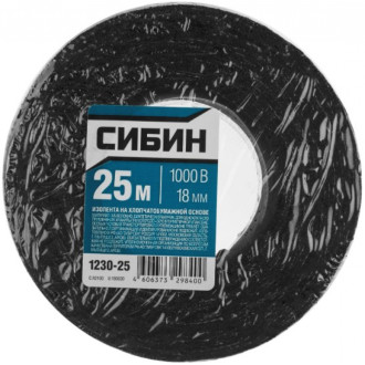 Изолента СИБИН 1230-25