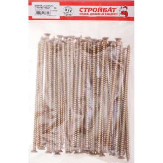 Оцинкованный шуруп по бетону Стройбат 7,5x182 50 шт