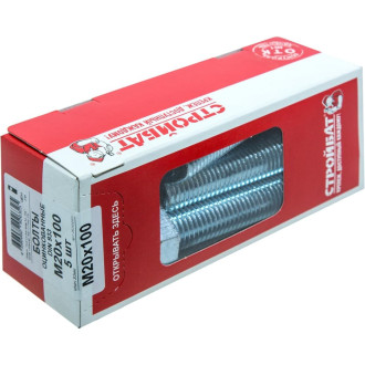 Болт Стройбат DIN933 М20x100 (5 шт.)