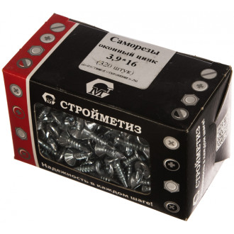 Оконный оцинкованный саморез Стройметиз 3,9х16 (320 шт.)