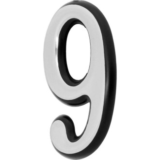 Пластиковая дверная цифра ТУНДРА 9