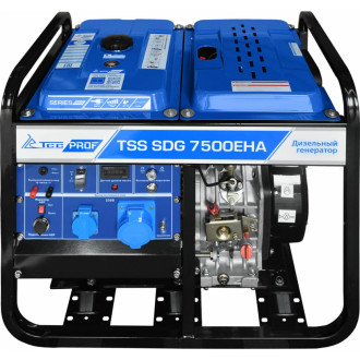 Дизель генератор ТСС SDG 7500EHA