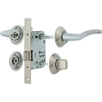 Межкомнатный комплект Фабрика замков FZ SET 01-C 170 2H BK SN 10