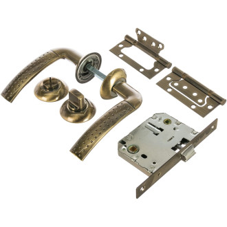 Межкомнатный комплект Фабрика замков FZ SET 04-C 170 2H BK AB