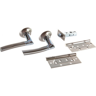 Межкомнатный комплект Фабрика замков FZ SET 01-C 100 2H SN