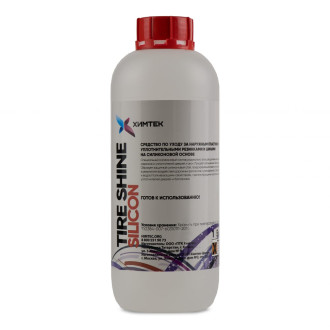 Средство для ухода за пластиком и шинами ХИМТЕК TIRE SHINE SILICON
