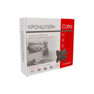 Настенный кронштейн для экрана от 23 до 42 дюймов COFRA TV-23-42CFM