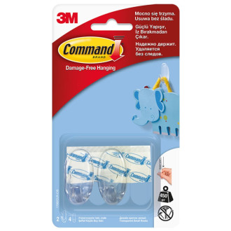 Дизайн-крючок COMMAND Command 17092CLR