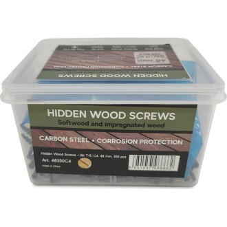 Саморезы Camo Hidden Wood Screws C4 48 мм, 350 шт.