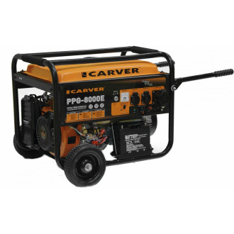 Бензиновый генератор CARVER PPG- 8000Е LT-190F