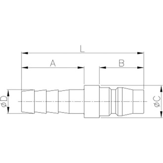 Куплунг CDC Pneumatics PH 40