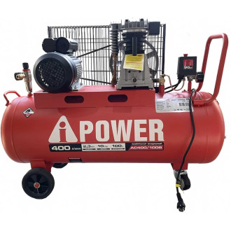 Поршневой масляный ременной компрессор A-iPower AC400/100B
