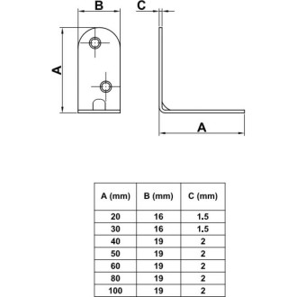 Уголок Amig 3-80 Ang