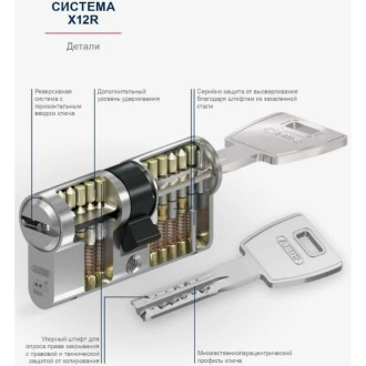 Европрофильный цилиндр ABUS 30623