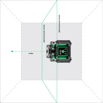 Лазерный нивелир ADA ROTARY 400 HV-G SERVO