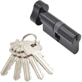 Цилиндр ADDEN BAU CYL 5-60 KNOB BLACK