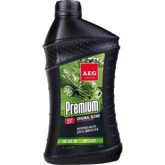 Четырехтактное минеральное масло AEG Lubricants Premium HD SAE 30 API SJ/CF