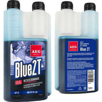 Полусинтетическое двухтактное масло AEG Lubricants API TC