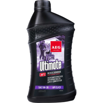 Четырехтактное масло AEG Lubricants Ultimate SAE 5W30 API SJ/ CF