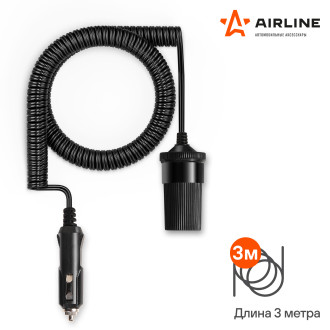 Прикуриватель-удлинитель Airline ASP-3L-06