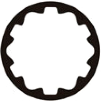 Глубокая торцевая головка AIST 412430 00-00012814