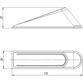 Фиксатор двери Ajax DSF-110