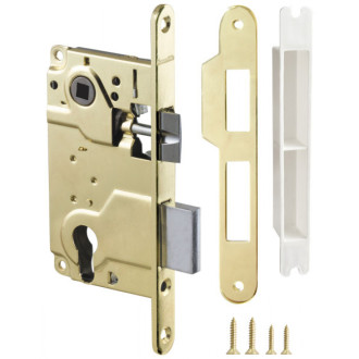 Межкомнатный замок под цилиндр Armadillo LH 25-50 GP BOX