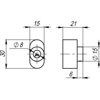 Вертушка на цилиндр Armadillo CB-S-CP-8