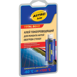 Токопроводящий клей для ремонта нитей обогрева стекол Astrohim Ас-9101