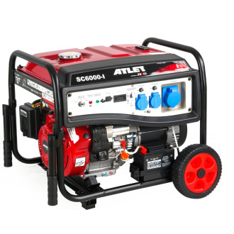 Бензиновый однофазный генератор ATLET SC6000-I