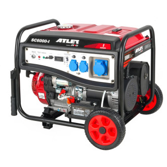 Бензиновый однофазный генератор ATLET SC6000-I
