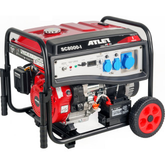 Бензиновый однофазный генератор ATLET SC8000-I
