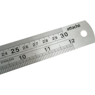 Металлическая линейка Attache 35821