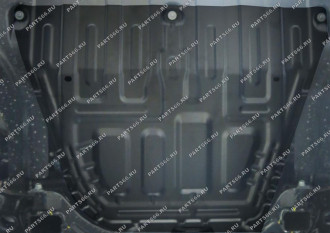 Защита картера и КПП Hyundai Solaris; Kia Rio; Kia Rio X (X-Line) AutoMax AM.2370.1