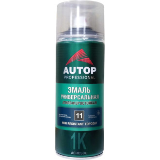 Алкидная универсальная высокоукрывистая эмаль AUTOP Professional №11