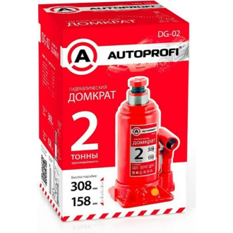 Бутылочный домкрат AUTOPROFI DG-02