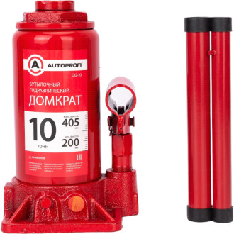 Бутылочный домкрат AUTOPROFI DG-10