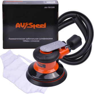 Пневматическая орбитальная шлифмашина AV Steel AV-701335