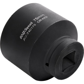 Удлиненная ударная шестигранная торцевая головка AV Steel AV-740175