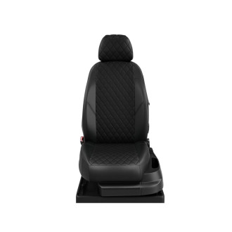 Авточехлы для Volkswagen Caddy с 2015-н.в. фургон AVTOLIDER1 VW28-1204-EC01-R-blk