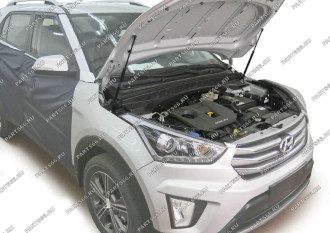 Упоры капота для Hyundai Creta 2016-н.в. АвтоУпор UHYCRE012