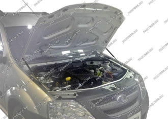 Упоры капота для Lada Largus 2012-н.в./Renault Logan I 2004-2015 АвтоУпор ULALAR012