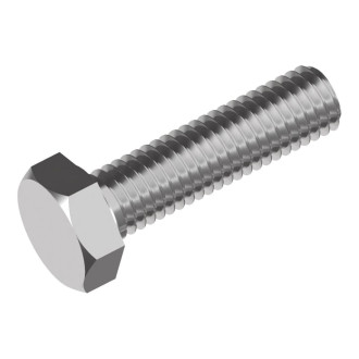 Болт Bohrer М16x70 из нерж. стали А2, DIN 933, 20 шт.