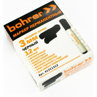 Перманентный маркер Bohrer 41311312
